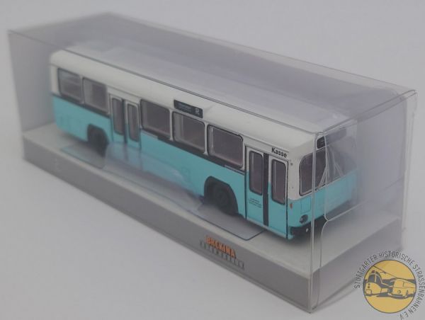 Modellbus "Büssing BS 110 V; END, Nellingen / Linie R Heumaden"